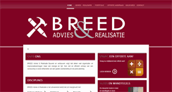 Desktop Screenshot of breed-advies.nl